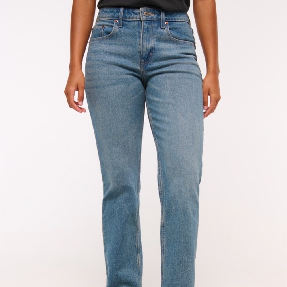 Abercrombie Curve Love Straight Jean 32/14 R